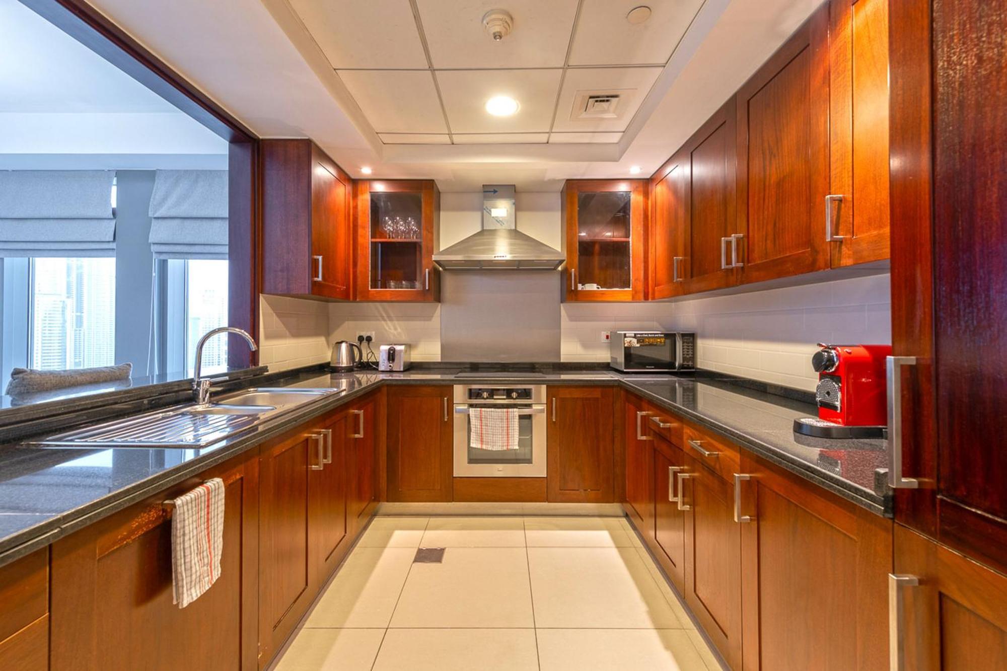Spectacular Burj Khalifa View 2Br 29 Boulevard Tower 2 두바이 외부 사진
