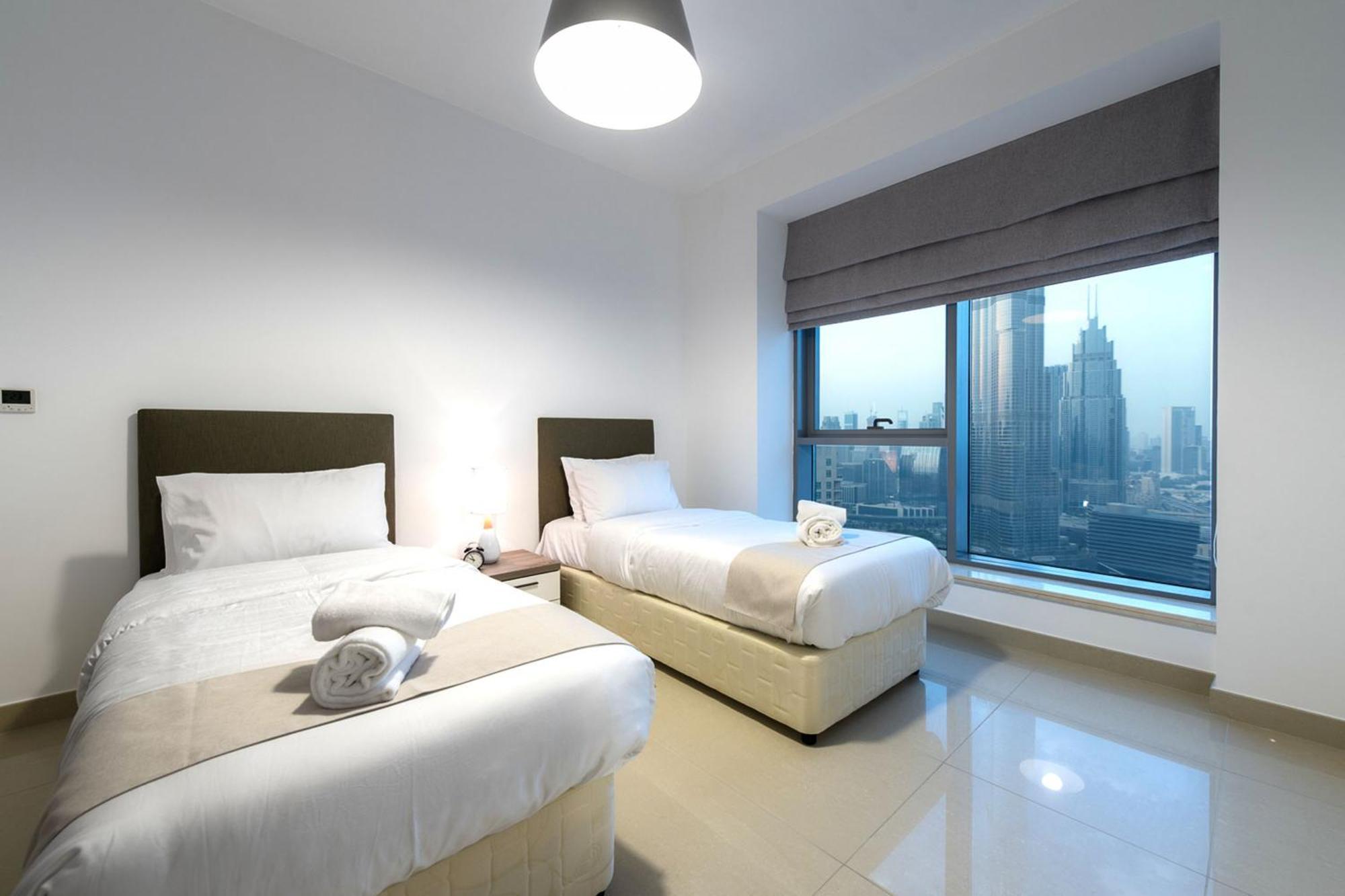 Spectacular Burj Khalifa View 2Br 29 Boulevard Tower 2 두바이 외부 사진