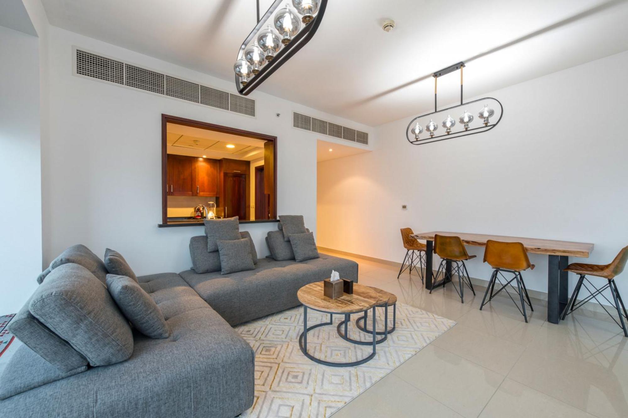 Spectacular Burj Khalifa View 2Br 29 Boulevard Tower 2 두바이 외부 사진