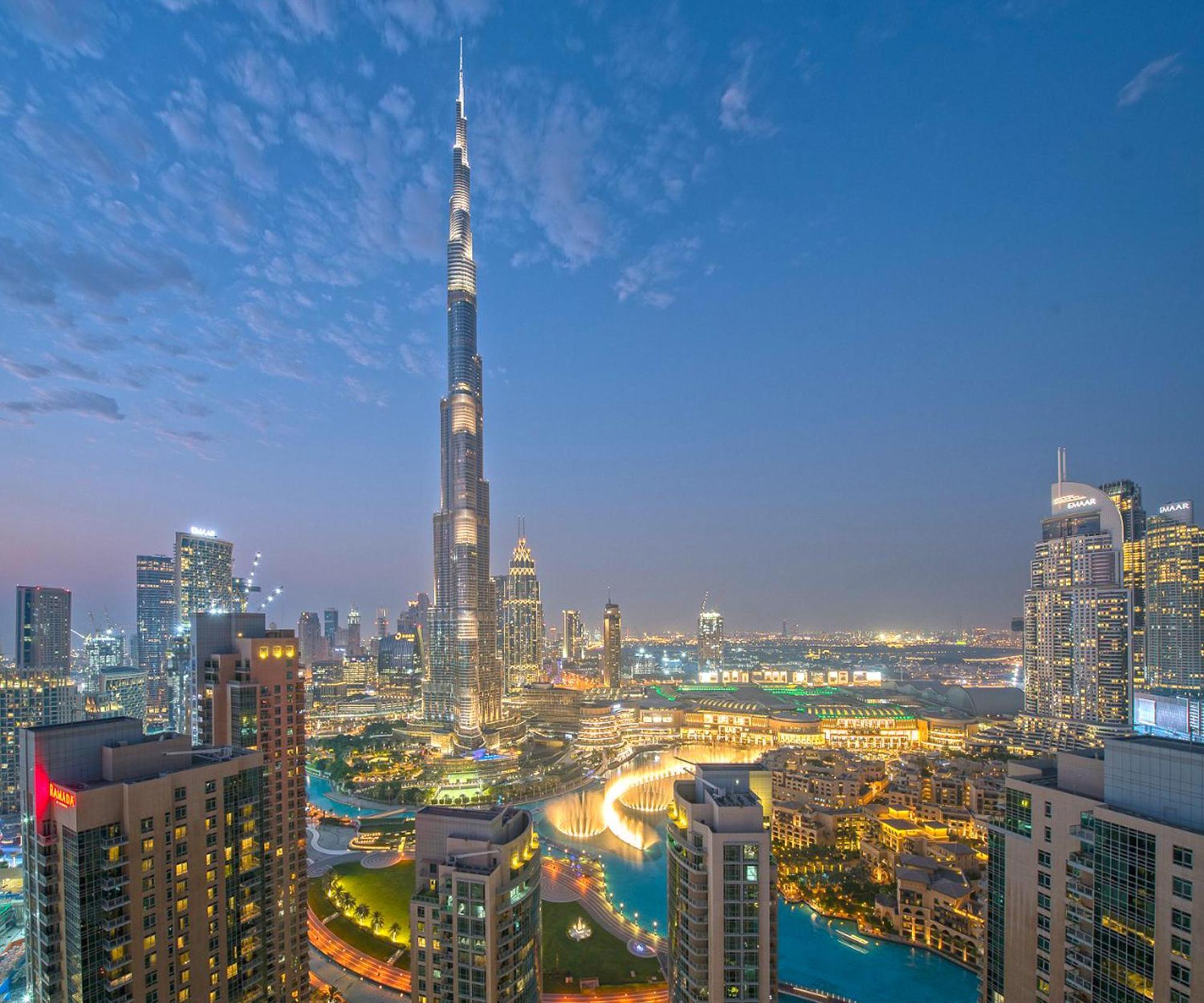 Spectacular Burj Khalifa View 2Br 29 Boulevard Tower 2 두바이 외부 사진
