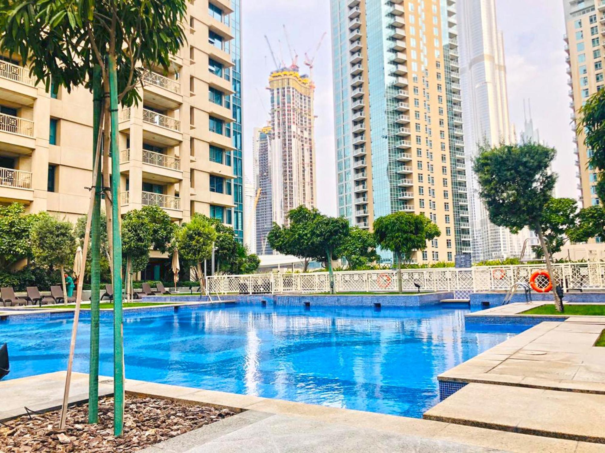 Spectacular Burj Khalifa View 2Br 29 Boulevard Tower 2 두바이 외부 사진