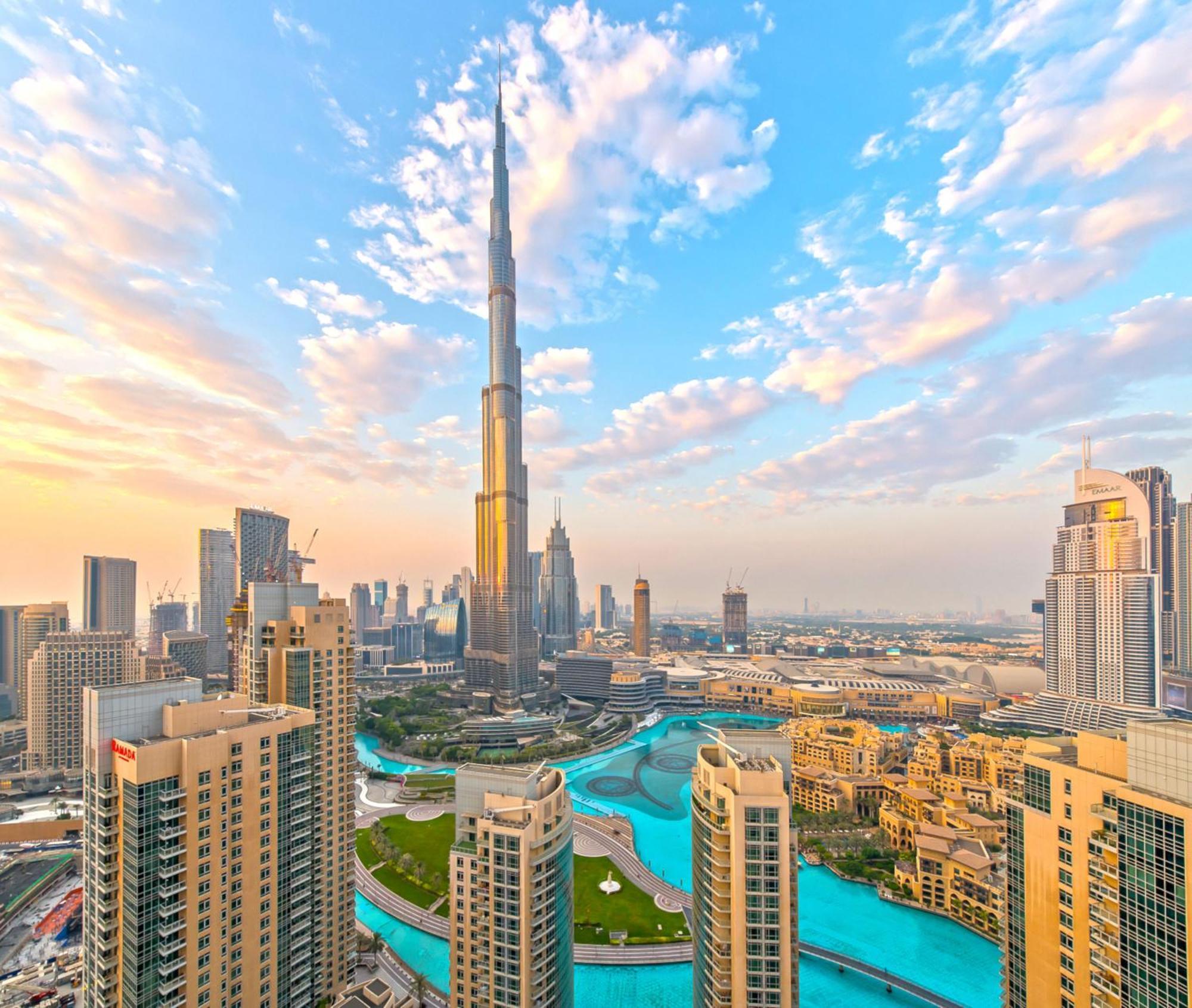 Spectacular Burj Khalifa View 2Br 29 Boulevard Tower 2 두바이 외부 사진